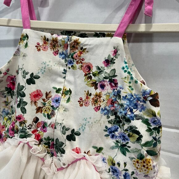 Girl - 3 - Rock Your Kid Wild Meadow Tule Dress - Picture 4 of 5